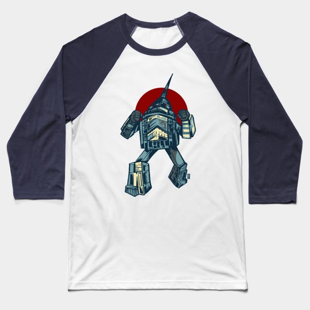 Liberty One Mech Baseball T-Shirt by Thomcat23